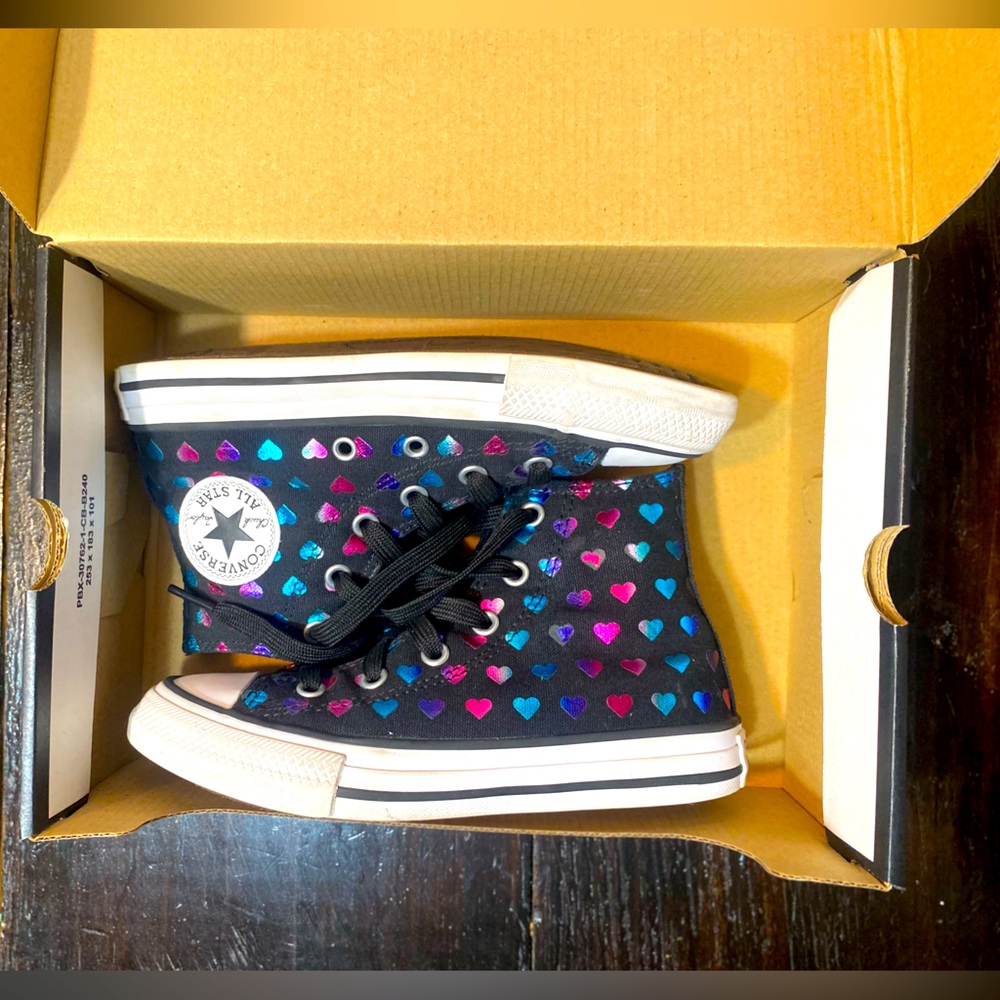 Little Girls High Top Converse